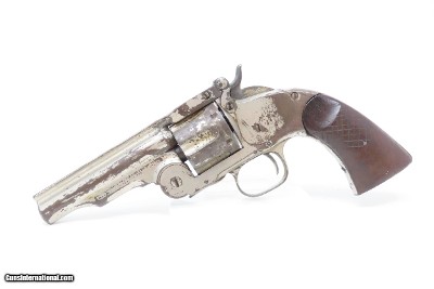 RARE CIVILIAN Antique SMITH & WESSON 2nd Model .45 Cal. SCHOFIELD RevolverOne of only 650 Second Model CIVILIAN Scofield’s - Image 2 of 17