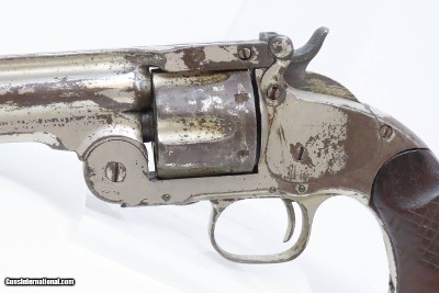 RARE CIVILIAN Antique SMITH & WESSON 2nd Model .45 Cal. SCHOFIELD RevolverOne of only 650 Second Model CIVILIAN Scofield’s - Image 4 of 17