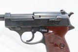 MAUSER World War II Marked “byf 44” Code 9x19mm C&R P.38 Pistol E/L Police
Third Reich Semi-Auto Designed to Replace the Luger P.08 - 5 of 21