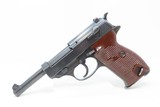 MAUSER World War II Marked “byf 44” Code 9x19mm C&R P.38 Pistol E/L Police
Third Reich Semi-Auto Designed to Replace the Luger P.08 - 3 of 21