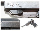 WORLD WAR II Walther "ac/43" Code P.38 GERMAN MILITARY Semi Auto C&R Pistol 9mm Semi Auto Pistol from the Third Reich!