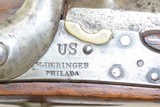 RARE Antique HENRY DERINGER M1814 Percussion Conversion U.S. CONTRACT RIFLE US Marked 1 of 2,000 Contracted by Henry Deringer - 6 of 21