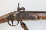 Antique US SPRINGFIELD ARMORY Model 1795 WAR of 1812 Era MUSKET 1810/1811
“CONE CONVERSION” Musket with 1810 Dated Lock - 4 of 22