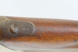 Antique US SPRINGFIELD ARMORY Model 1795 WAR of 1812 Era MUSKET 1810/1811
“CONE CONVERSION” Musket with 1810 Dated Lock - 12 of 22