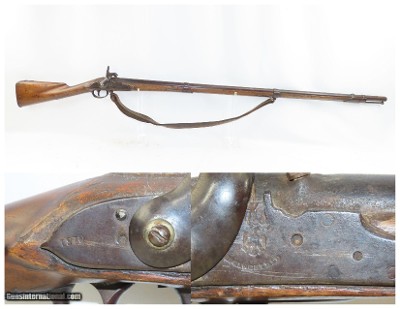 Antique US SPRINGFIELD ARMORY Model 1795 WAR of 1812 Era MUSKET 1810/1811
“CONE CONVERSION” Musket with 1810 Dated Lock