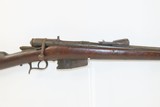 Antique ITALIAN Torino Arsenal VETTERLI
6.5mm Caliber INFANTRY Rifle Made in 1873 & Served as Late as WWII - 4 of 21