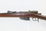 Antique ITALIAN Torino Arsenal VETTERLI
6.5mm Caliber INFANTRY Rifle Made in 1873 & Served as Late as WWII - 18 of 21