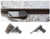World War II WALTHER "ac/42" Code P.38 GERMAN MILITARY Semi-Auto C&R Pistol 9mm Semi-Auto Pistol from the Third Reich with HOLSTER! - 1 of 23