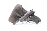 World War II WALTHER "ac/42" Code P.38 GERMAN MILITARY Semi-Auto C&R Pistol 9mm Semi-Auto Pistol from the Third Reich with HOLSTER! - 2 of 23