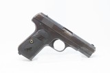 COLT Model 1908 POCKET HAMMERLESS .380 ACP Cal. Semi-Automatic C&R PISTOL
WORLD WAR I Era Self Defense Pistol - 16 of 19