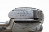 COLT Model 1908 POCKET HAMMERLESS .380 ACP Cal. Semi-Automatic C&R PISTOL
WORLD WAR I Era Self Defense Pistol - 12 of 19