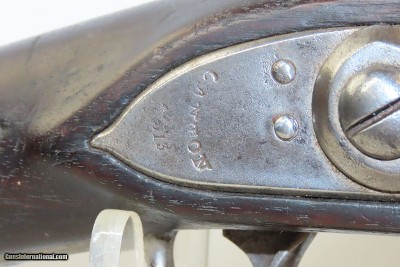 WAR of 1812 Antique U.S. R&C LEONARD Contract Model 1808 FLINTLOCK MusketWAR OF 1812 Dated; 1 of only 5,000 Made - Image 7 of 22