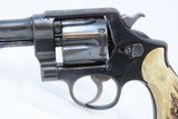 WW I U.S. Army SMITH & WESSON Model 1917 .45 ACP Double Action C&R Revolver US ARMY Marked WWI Revolver with STAG GRIPS - 4 of 20