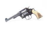 WW I U.S. Army SMITH & WESSON Model 1917 .45 ACP Double Action C&R Revolver US ARMY Marked WWI Revolver with STAG GRIPS - 2 of 20