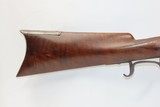OHIO Antique WESLEY RADER Half-Stock 38 Cal Percussion American LONG RIFLE
1850s/1860s Hunting/Homestead Long Rifle - 3 of 20
