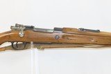 SPANISH La CORUNA Model 43 8mm Cal. Bolt Action C&R Military MAUSER Rifle
1949 Dated w/ BAYONET, SCABBARD, & SLING - 3 of 21