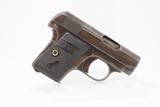 1915 Production COLT Model 1908 .25 ACP Semi-Auto “VEST POCKET” Pistol C&RColt’s Smallest Semi-Auto, Made in 1915 - 13 of 16