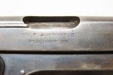 1915 Production COLT Model 1908 .25 ACP Semi-Auto “VEST POCKET” Pistol C&RColt’s Smallest Semi-Auto, Made in 1915 - 12 of 16
