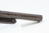 ENGRAVED Antique Belgian DOUBLE BARREL Side x Side PINFIRE 11mm Cal. Pistol - 16 of 16