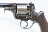 ENGRAVED Antique DANDOY Mfg. ADAMS Patent Percussion REVOLVER LePAGE FRERE of PARIS Marked DOUBLE ACTION Revolver - 4 of 22
