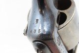 ENGRAVED Antique DANDOY Mfg. ADAMS Patent Percussion REVOLVER LePAGE FRERE of PARIS Marked DOUBLE ACTION Revolver - 19 of 22