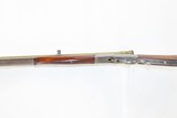 Antique Single Shot MASS. ARMS Co. MAYNARD .36 Cal CF TARGET/SPORTING Rifle REMINGTON MARKED w/ Swiss Butt Plate & SCOPE - 7 of 17