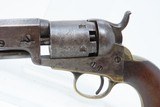 1854 mfr. ANTEBELLUM Antique COLT Model 1849 POCKET .31 Caliber Revolver
Cased with Accessories - 8 of 25