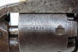 1854 mfr. ANTEBELLUM Antique COLT Model 1849 POCKET .31 Caliber Revolver
Cased with Accessories - 17 of 25