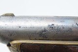 Rare ENGRAVED Antique WILLIAMSON Single Shot CONVERTIBLE .41 Cal. DERINGERRimfire/Percussion Combination Pistol with PERCUSSION ADAPTER! - 6 of 17