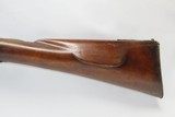 NEW ENGLAND Antique Full Stock FLINTLOCK American LONG RIFLE .575 Caliber
Early 19th Century HUNTING/HOMESTEAD Rifle - 13 of 17