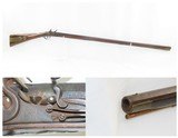 NEW ENGLAND Antique Full Stock FLINTLOCK American LONG RIFLE .575 Caliber
Early 19th Century HUNTING/HOMESTEAD Rifle - 1 of 17