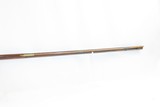 NEW ENGLAND Antique Full Stock FLINTLOCK American LONG RIFLE .575 Caliber
Early 19th Century HUNTING/HOMESTEAD Rifle - 8 of 17