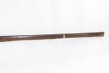 NEW ENGLAND Antique Full Stock FLINTLOCK American LONG RIFLE .575 Caliber
Early 19th Century HUNTING/HOMESTEAD Rifle - 5 of 17