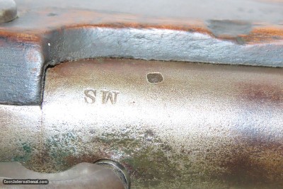 Antique WHITNEY MASSACHUSETTS Contract Model 1812 PERC. Conversion MUSKET1 of 400 STATE of MASSACHUSETTS MILITIA Muskets - Image 10 of 21