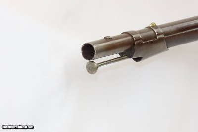 Antique WHITNEY MASSACHUSETTS Contract Model 1812 PERC. Conversion MUSKET1 of 400 STATE of MASSACHUSETTS MILITIA Muskets - Image 19 of 21