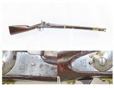 antique u.s. springfield armory model 1847 percussion cavalry musketoonlate mexican american war / civil war musket!