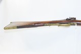 Antique BACK ACTION Half Stock AMERICAN Percussion .36 Caliber Long RifleKentucky Style Long Rifle Made Circa 1850! - 7 of 19