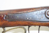 Antique BACK ACTION Half Stock AMERICAN Percussion .36 Caliber Long RifleKentucky Style Long Rifle Made Circa 1850! - 6 of 19