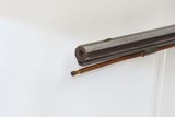 Antique BACK ACTION Half Stock AMERICAN Percussion .36 Caliber Long RifleKentucky Style Long Rifle Made Circa 1850! - 18 of 19