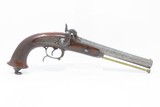 Antique FRENCH CHATELLERAULT Cavalry Model 1833 Percussion OFFICER’S Pistol 1846 Dated French Proofed MILITARY Pistol - 2 of 19