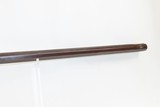Antique HEAVY BARREL Full Stock Percussion AMERICAN Long Rifle .45 CaliberCirca 1840/50s Long Rifle with a “J. GOLCHER” Lock - 13 of 19