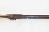 Antique HEAVY BARREL Full Stock Percussion AMERICAN Long Rifle .45 CaliberCirca 1840/50s Long Rifle with a “J. GOLCHER” Lock - 12 of 19