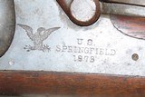 Indian Wars U.S. SPRINGFIELD Model 1873 TRAPDOOR .45-70 GOVT. Caliber Rifle Manufactured at the Start of the RED RIVER WAR! - 6 of 22