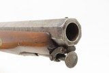 ENGLISH .61 Caliber “MANSTOPPER” PERCUSSION Belt Pistol Attractive ENGRAVED English Officer’s Pistol - 7 of 17