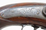 ENGLISH .61 Caliber “MANSTOPPER” PERCUSSION Belt Pistol Attractive ENGRAVED English Officer’s Pistol - 6 of 17