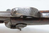 ENGRAVED Antique Italian MICHELONI Superposed .54 Caliber PERCUSSION Pistol BRESCIA Manufactured Mid-1800s OVER/UNDER Pistol - 14 of 20