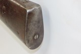 CONFEDERATE SPRINGFIELD Model 1816 “BRAZED BOLSTER” Conversion MUSKET c1818 Civil War Period Update of a Flintlock Musket - 21 of 21