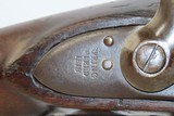 CONFEDERATE SPRINGFIELD Model 1816 “BRAZED BOLSTER” Conversion MUSKET c1818 Civil War Period Update of a Flintlock Musket - 7 of 21