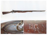 CONFEDERATE SPRINGFIELD Model 1816 “BRAZED BOLSTER” Conversion MUSKET c1818 Civil War Period Update of a Flintlock Musket - 1 of 21