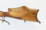 EUROPEAN Martini Style SCHUETZEN 4mm Flobert Zimmerstutzen PARLOR Rifle C&R 20th Century Long Range Competition Style Rifle - 12 of 16